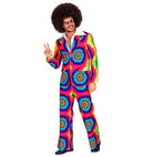 The 70S Groovy Style - Tie Dye  Jacket, Pants 