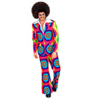 The 70S Groovy Style - Tie Dye  Jacket, Pants 