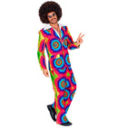 The 70S Groovy Style - Tie Dye  Jacket, Pants 