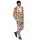 The 60S Pop Art Style  Jacket, Pants 