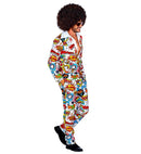 The 60S Pop Art Style  Jacket, Pants 