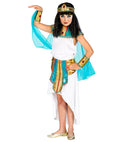 Egyptian Queen  Dress, Collar With Veils & Cuffs, Belt, Headpiece 