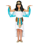 Egyptian Queen  Dress, Collar With Veils & Cuffs, Belt, Headpiece 