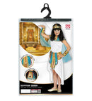 Egyptian Queen  Dress, Collar With Veils & Cuffs, Belt, Headpiece 