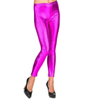 Metallic Purple Leggings