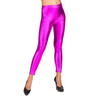 Metallic Purple Leggings