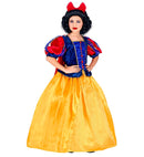 Fairy Tale Princess  Dress With Wire Hoop, Cape, Hair Bow 