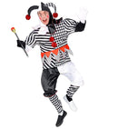 Harlequin  Coat, Pants, Headpiece, Gloves 
