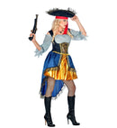 Pirate Captain  Dress With Shirt, Hat 