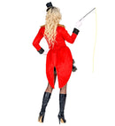 Ringmaster  Tailcoat With Tutu Dress, Collar With Bow Tie, Mini Top Hat, Gloves, Whip 