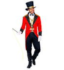 Ringmaster  Tailcoat With Vest, Shirt Front With Collar And Bow Tie, Pants, Top Hat, Gloves, Whip 