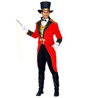 Ringmaster  Tailcoat With Vest, Shirt Front With Collar And Bow Tie, Pants, Top Hat, Gloves, Whip 