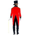 Ringmaster  Tailcoat With Vest, Shirt Front With Collar And Bow Tie, Pants, Top Hat, Gloves, Whip 