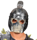 Gladiator Skull Helmet Hard Plastic