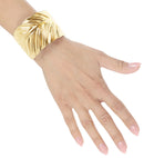 Greek-Roman-Egyptian Golden Leaf Bracelet