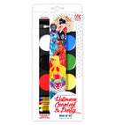 Halloween, Carnival & Party Make Up Set In Window Box  6 Color Make-Up Palette 30 G  6 X 5 G , 4 Color Make-Up Pencils 8,8 G  4 X 2,2 G , Applicator 