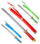Japanese Katana With Scabbard 60Cm - 3 Colors Ass.