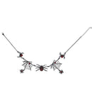 Strass Spider Necklace