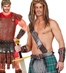 Leather Look Roman/Greek Arm Guards