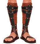 Leather Look Roman/Greek Leg Guards