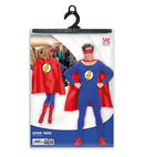Super Hero  Cape, Eyemask  - 85 Cm