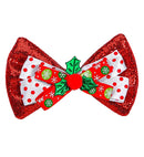 Red  Christmas Bow Tie