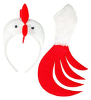 Cock  Headpiece, Tail 