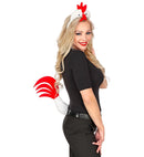 Cock  Headpiece, Tail 
