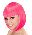 Hot Pink Lou Lou Wig In Box