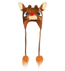 Plush Reindeer Hat