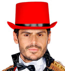 Ringmaster Top Hat Red - 13 Cm