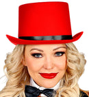 Ringmaster Top Hat Red - 13 Cm