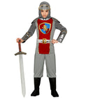 Medieval Knight  Coat With Hood And Belt, Pants, Boot Covers 