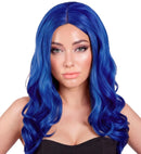 Blue Roxy Wig In Box