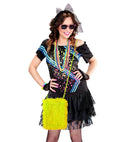 Neon Yellow Plush Handbag