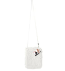 White Plush Handbag