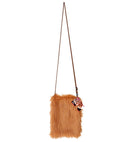 Brown Plush Handbag