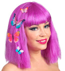 Set Of 4 Butterfly Hair Clips 4 Colors Ass.