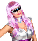Space Girl Wig With Collar In Box