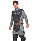 Leather Look  Brown Belt With 4 Holsters For Swords And Weapons”