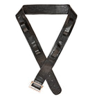 Leather Look  Black Belt With 4 Holsters For Swords And Weapons”