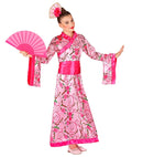 Asian Princess  Kimono With Belt, Headpiece 