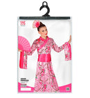 Asian Princess  Kimono With Belt, Headpiece 
