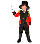 Ringmaster  Tailcoat With Vest, Mock Shirt With Bow Tie, Pants, Boot Covers, Gloves 