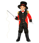 Ringmaster  Tailcoat With Vest, Mock Shirt With Bow Tie, Pants, Boot Covers, Gloves 