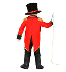 Ringmaster  Tailcoat With Vest, Mock Shirt With Bow Tie, Pants, Boot Covers, Gloves 