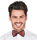 Burgundy Jacquard Vintage Bow Tie