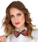 Burgundy Jacquard Vintage Bow Tie