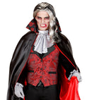 Burgundy Jacquard Vintage Vest