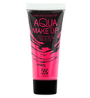Neon Pink Aqua Make-Up In Tube 30 Ml